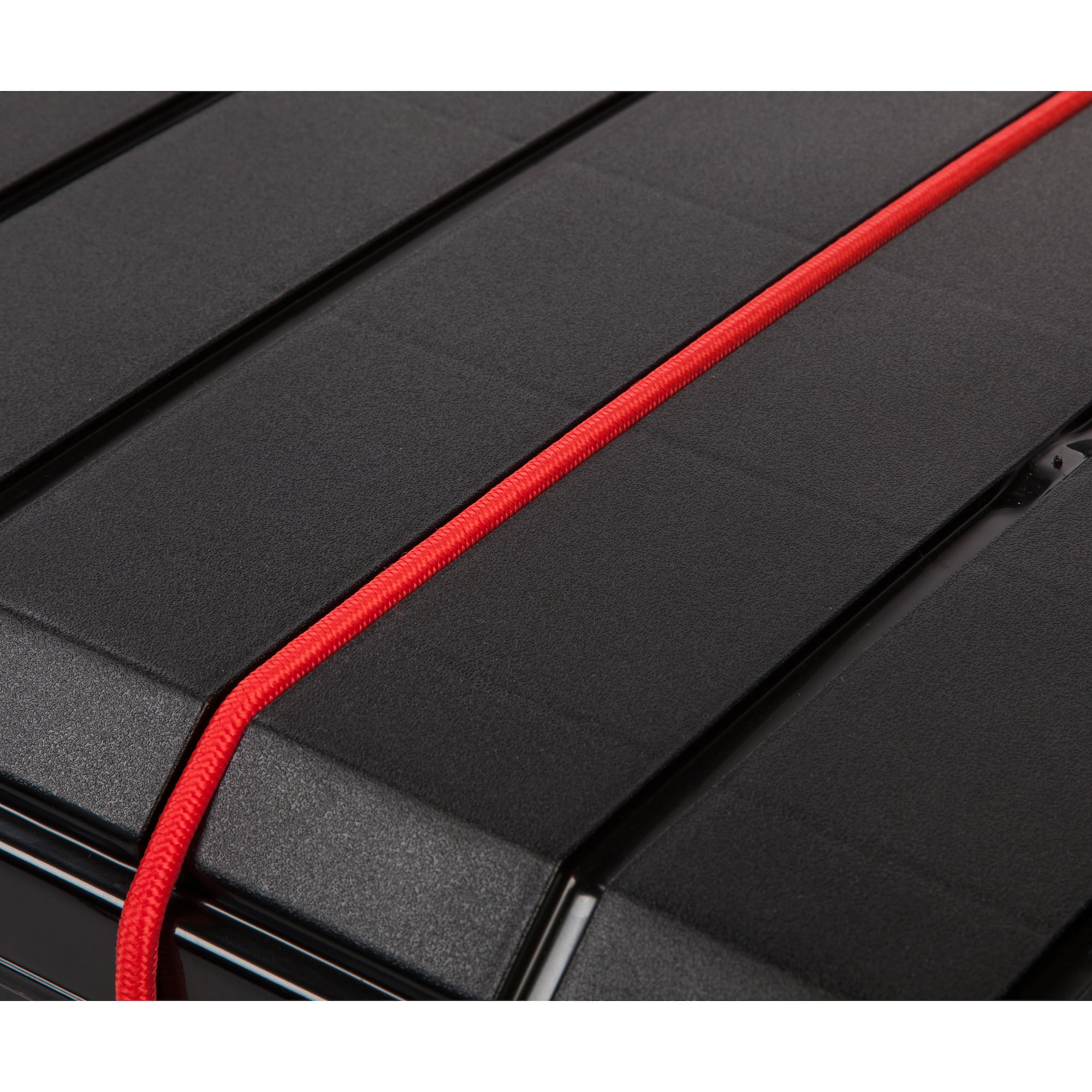 IRIS® Remington® 82qt. Black Store-It-All Utility Tote with Buckle Lid